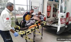  Engelli motosikleti devrildi: 4 Yaralı 