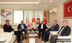Göksu'dan, HAK-İŞ Genel Başkanı Arslan'a Ziyaret