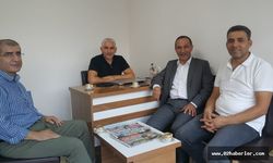 Dağtekin’den Sabah Gazetesi Bürosuna Ziyaret