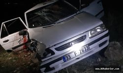 Kahta'da İki Otomobil Çarpıştı: 4 Yaralı