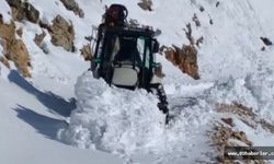 Nemrut Dağı'nda Yol Açma Çalışmaları Devam Ediyor