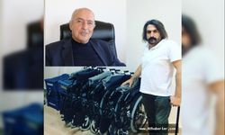 Hayırsever Taşar’dan Kahta’ya 5 Tekerlekli Sandalye