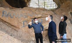 Vali Mahmut Çuhadar Tarihi Palanlı Mağarasını İnceledi