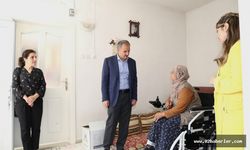 Başkan Kılınç'tan, Bedensel Engelli Zeynep Ablaya Bayram Hediyesi