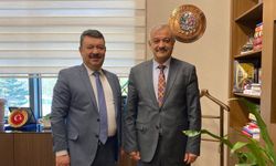 Başkan Olgun’dan Yargıtay Üyesi Hakim Mehmet Aksu’ya Ziyaret