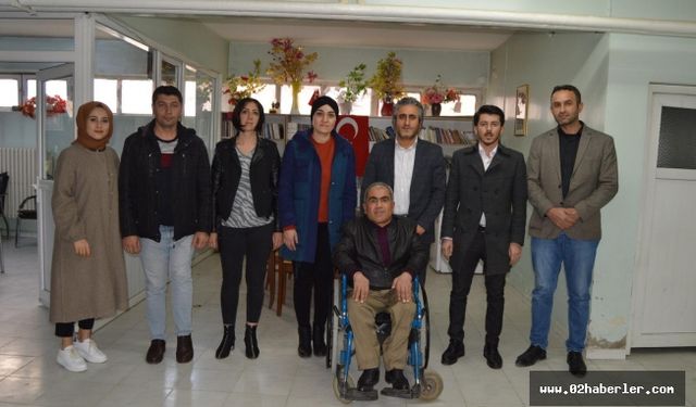 Rehabilitasyon Merkezi Yöneticilerinden Başkan Arslan'a Ziyaret