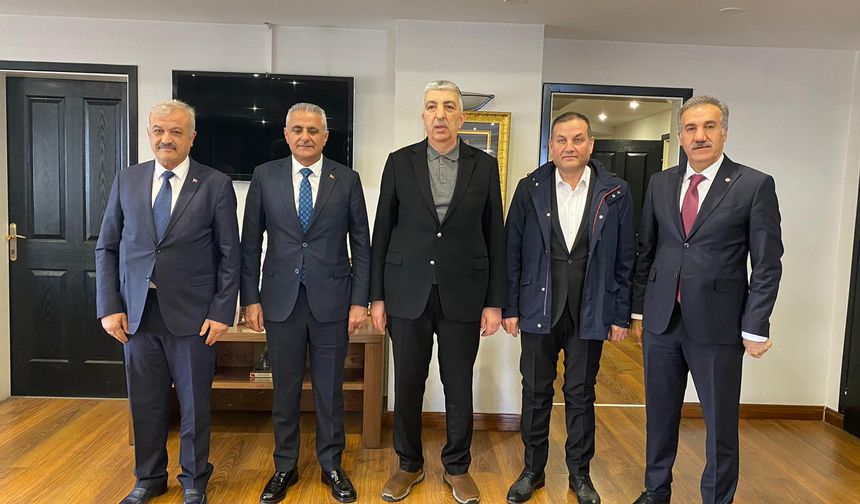 Başkan Olgun’dan Başkan Çevik ve Kırkgöz’e Ziyaret
